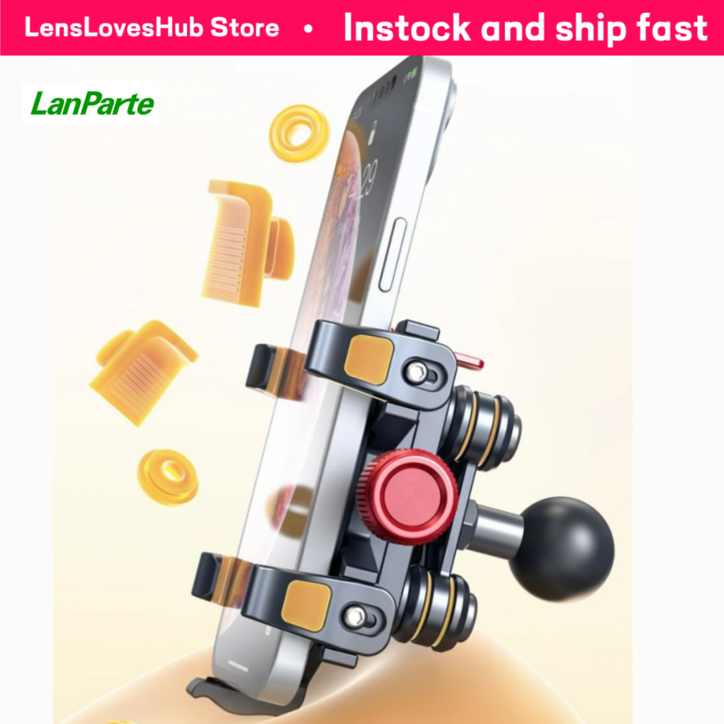 Z Phone Accessories - Lanparte Aluminum Secure Lock Bike Phone