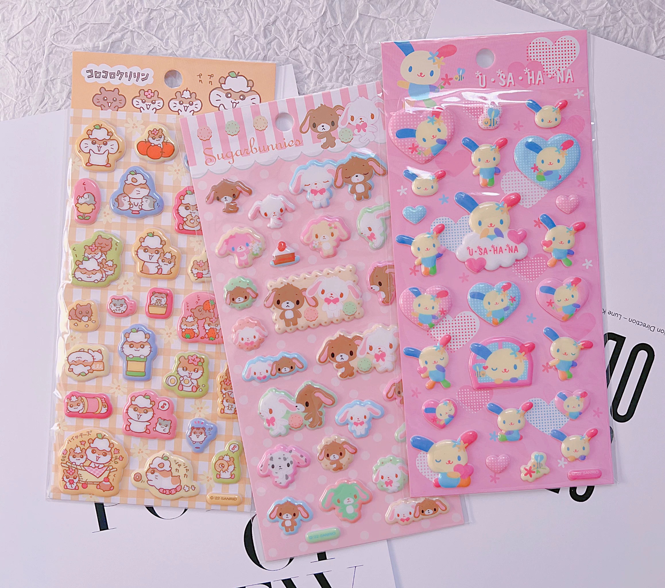 Phone Accessories Items - New Sanrio Usahana Sugarbunnies 3D Bubble
