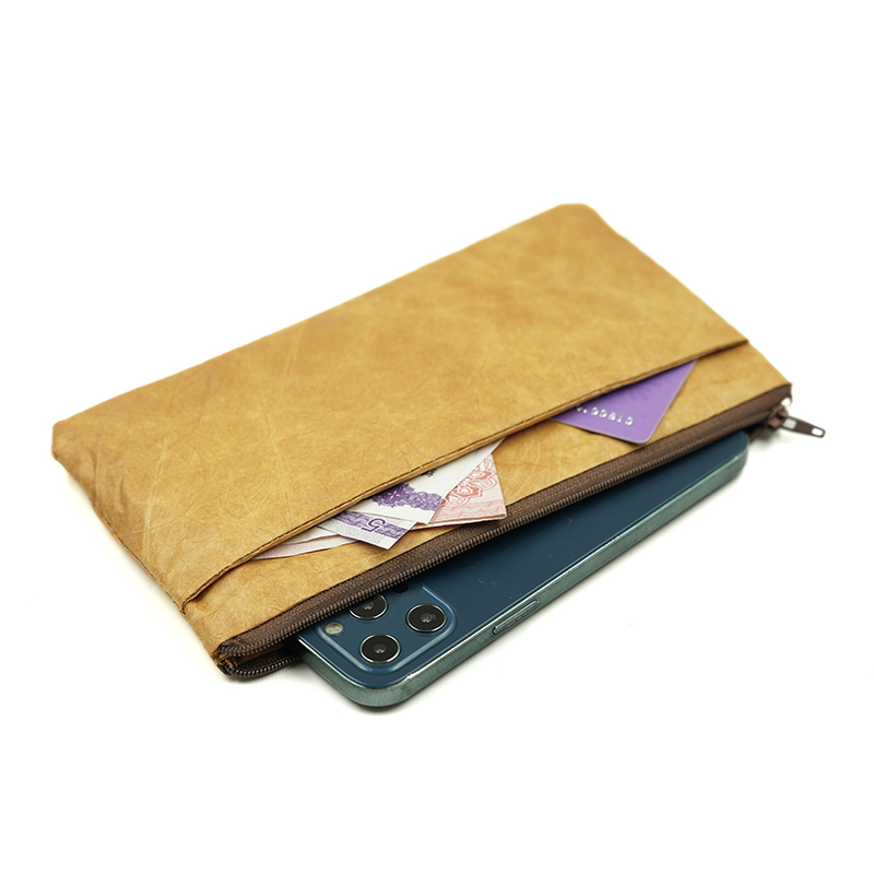 Phone Accessories Usa - Zippered Ultra-Slim Fiber Paper Case 6.7-inch