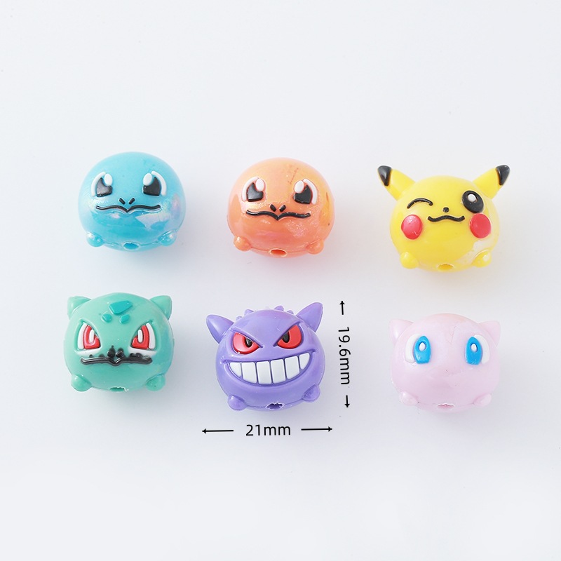 12pcs Pokémon Bead DIY Mobile  - Phone Accessories Items incelemesi ve fiyatı