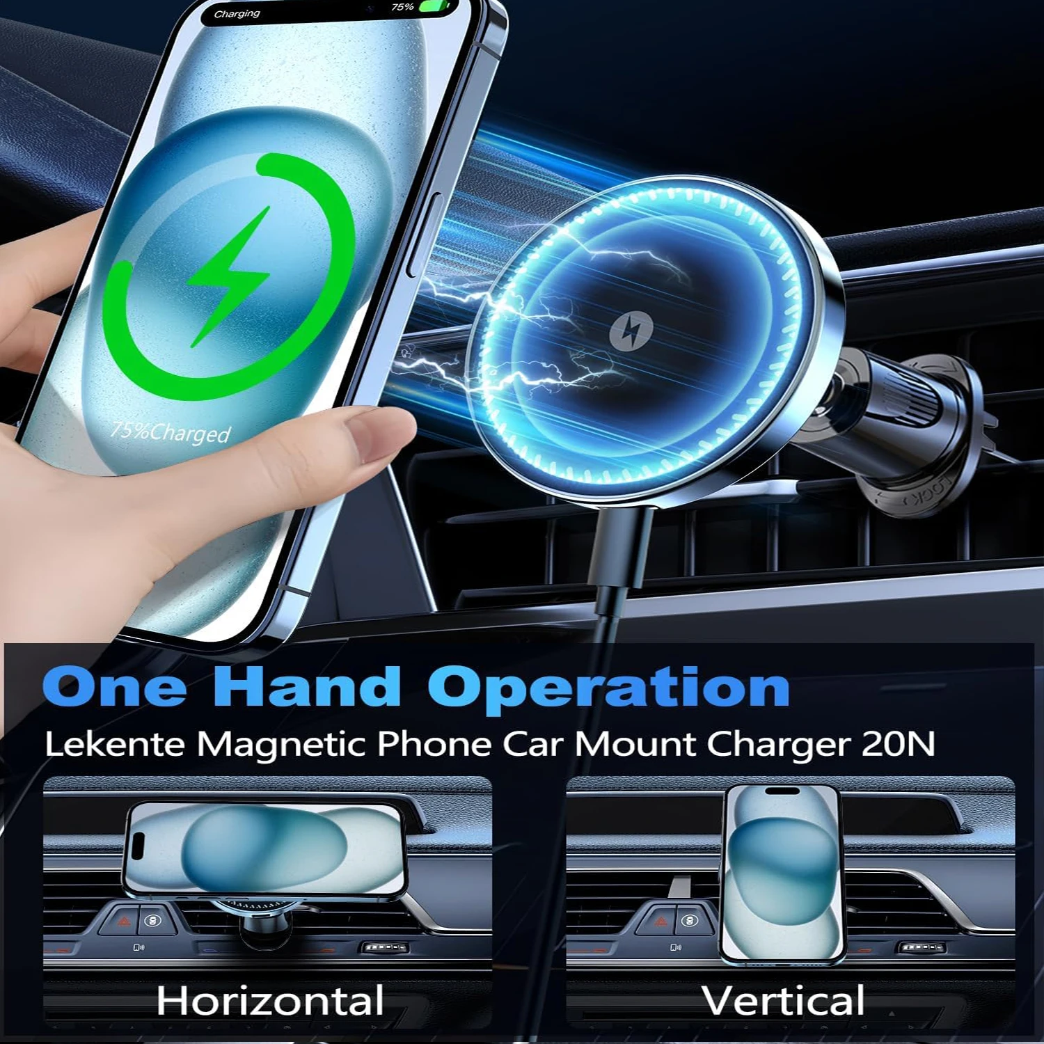 UYUXIO Magnet Wireless Car Cha - Phone Cooling Fan incelemesi ve fiyatı