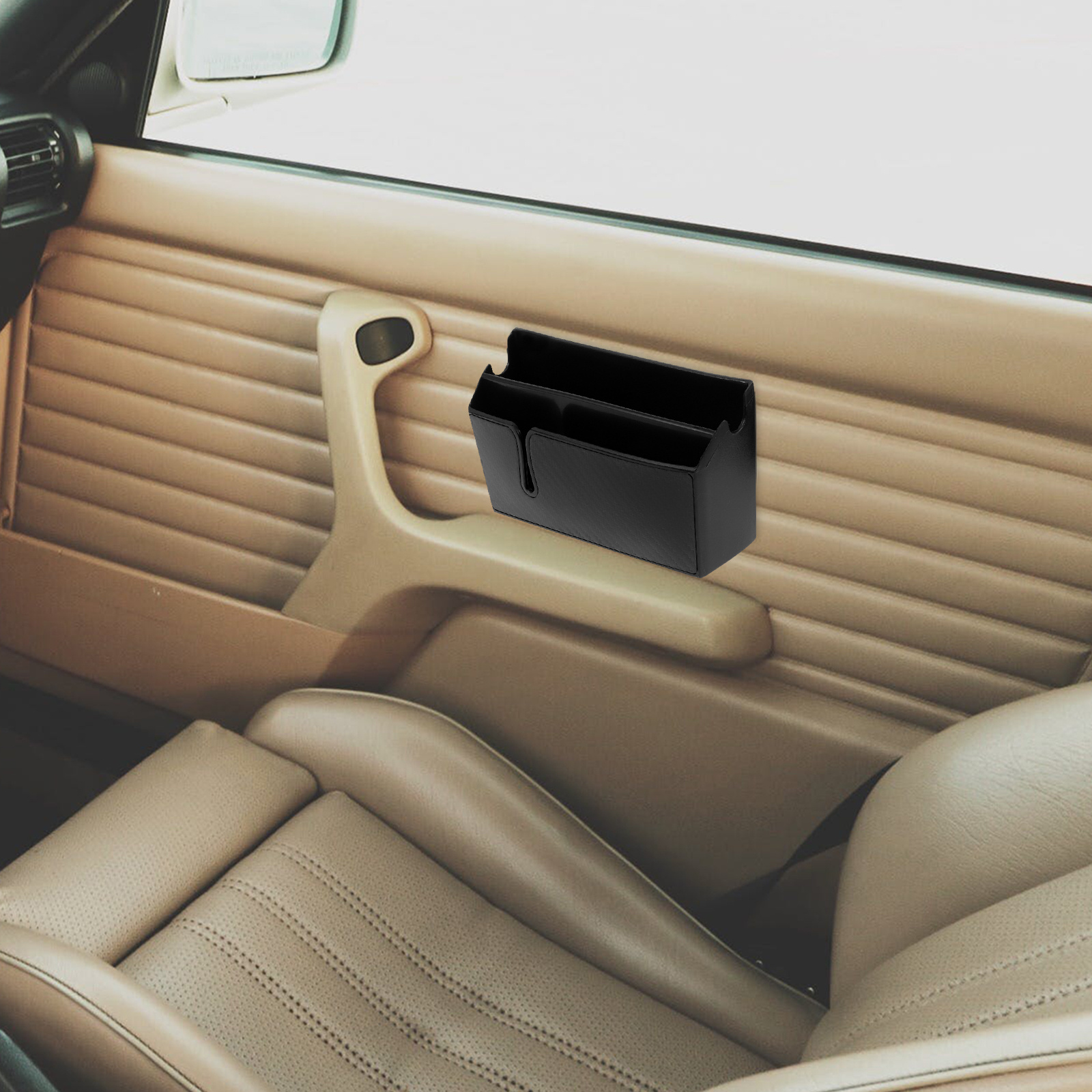 2Pcs Durable PVC Car Organizer - Phone Accessories Design incelemesi ve fiyatı