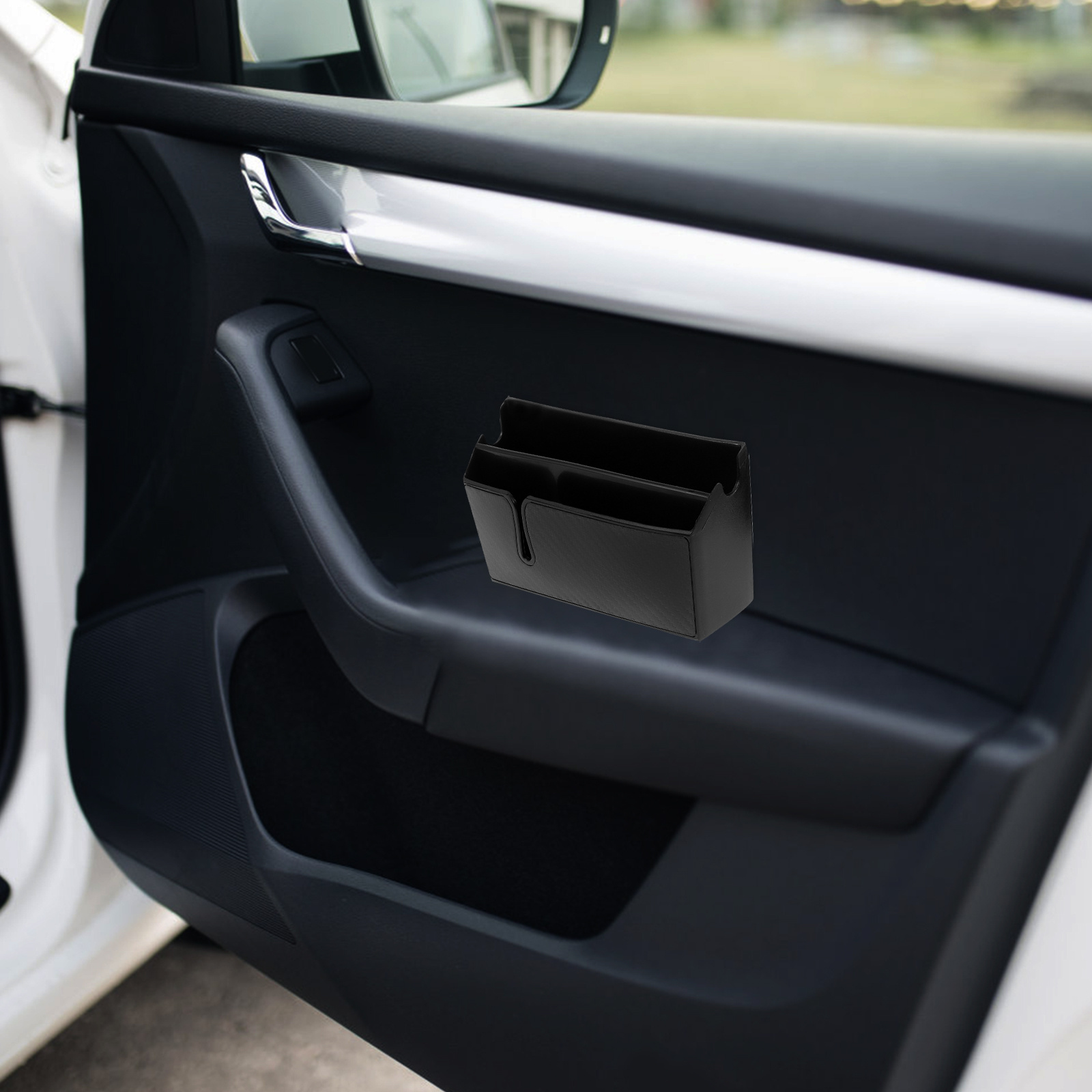 2Pcs Durable PVC Car Organizer - Phone Accessories Design incelemesi ve fiyatı