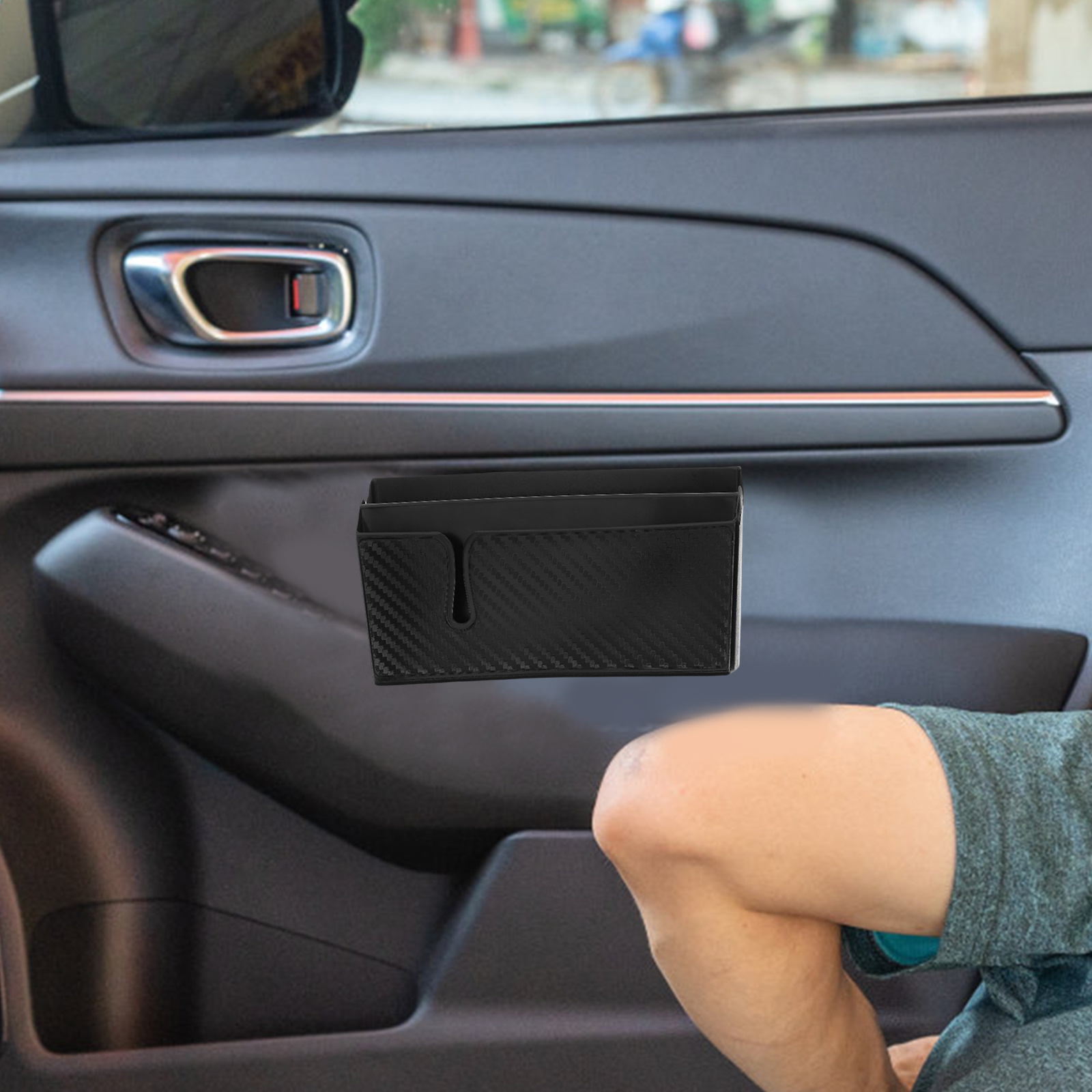 2Pcs Durable PVC Car Organizer - Phone Accessories Design incelemesi ve fiyatı