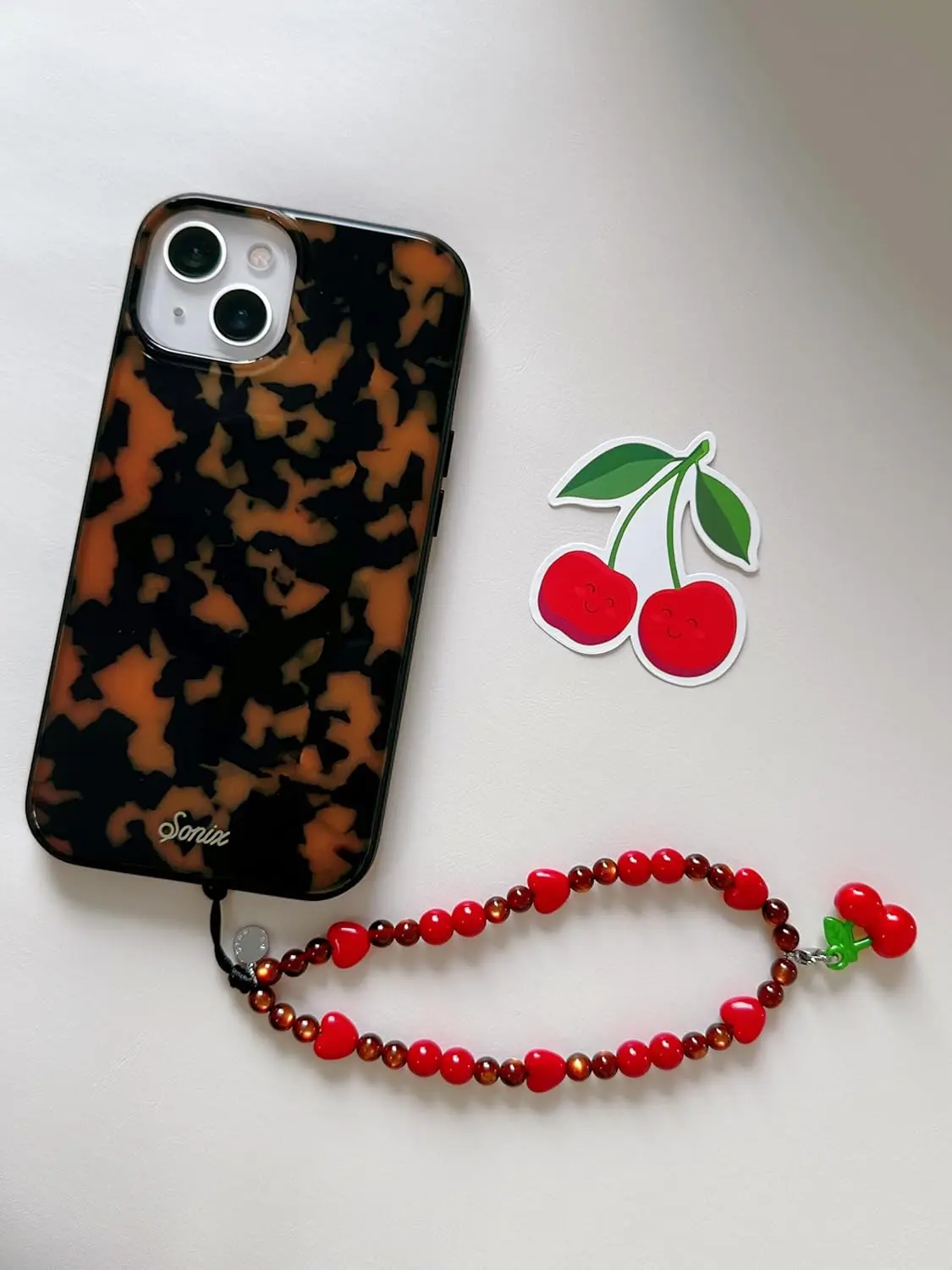 Cute Beaded Phone Charm Wrist  - Phone Accessories Usa incelemesi ve fiyatı