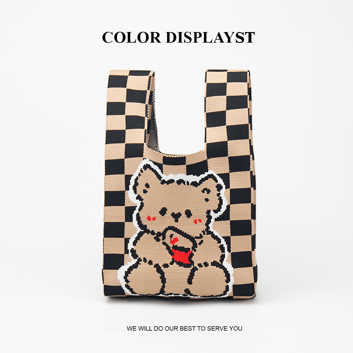 Cute Knitted Handbag for Girls - Phone Accessories Design incelemesi ve fiyatı