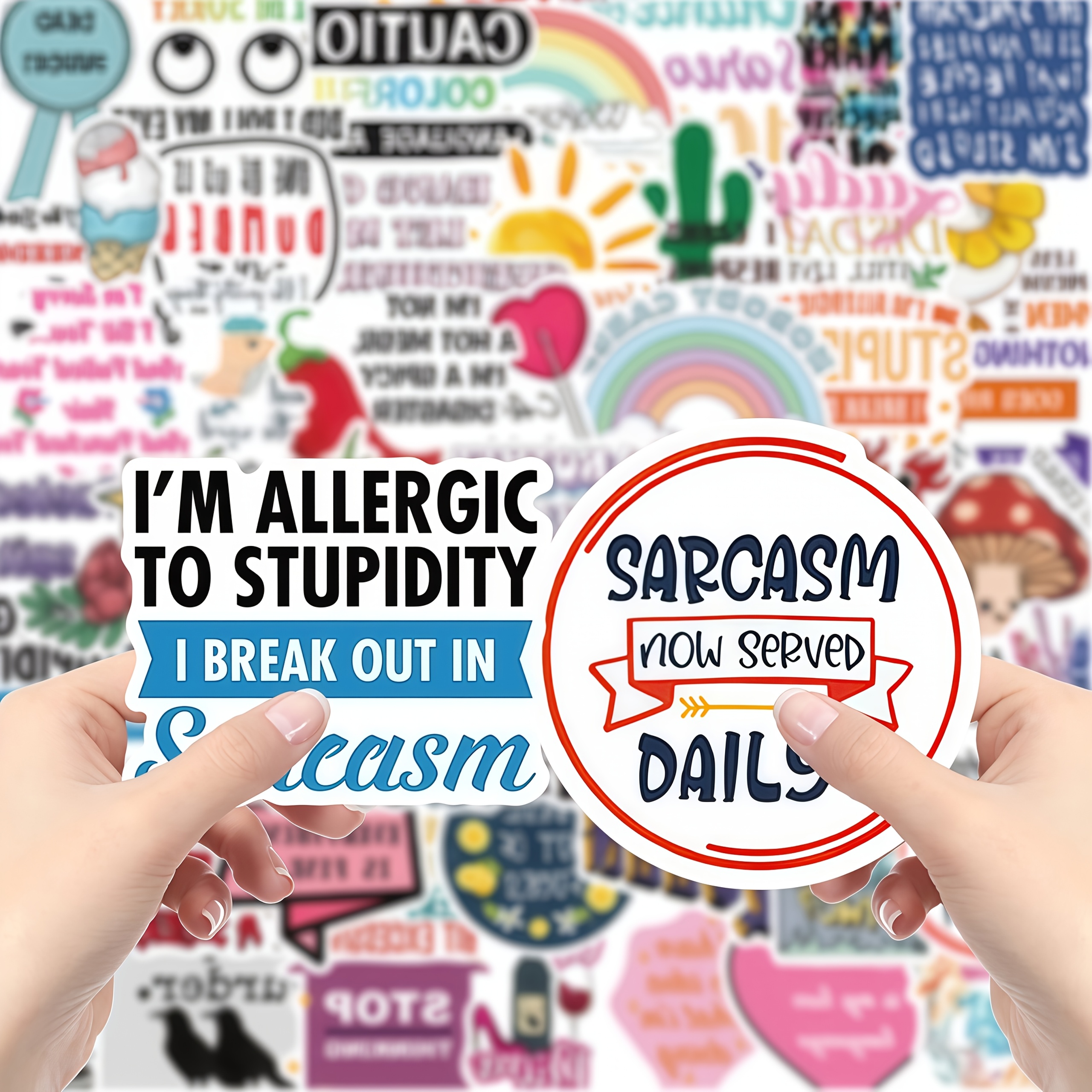 50 piece sticker set with sati - Phone Accessories Design incelemesi ve fiyatı