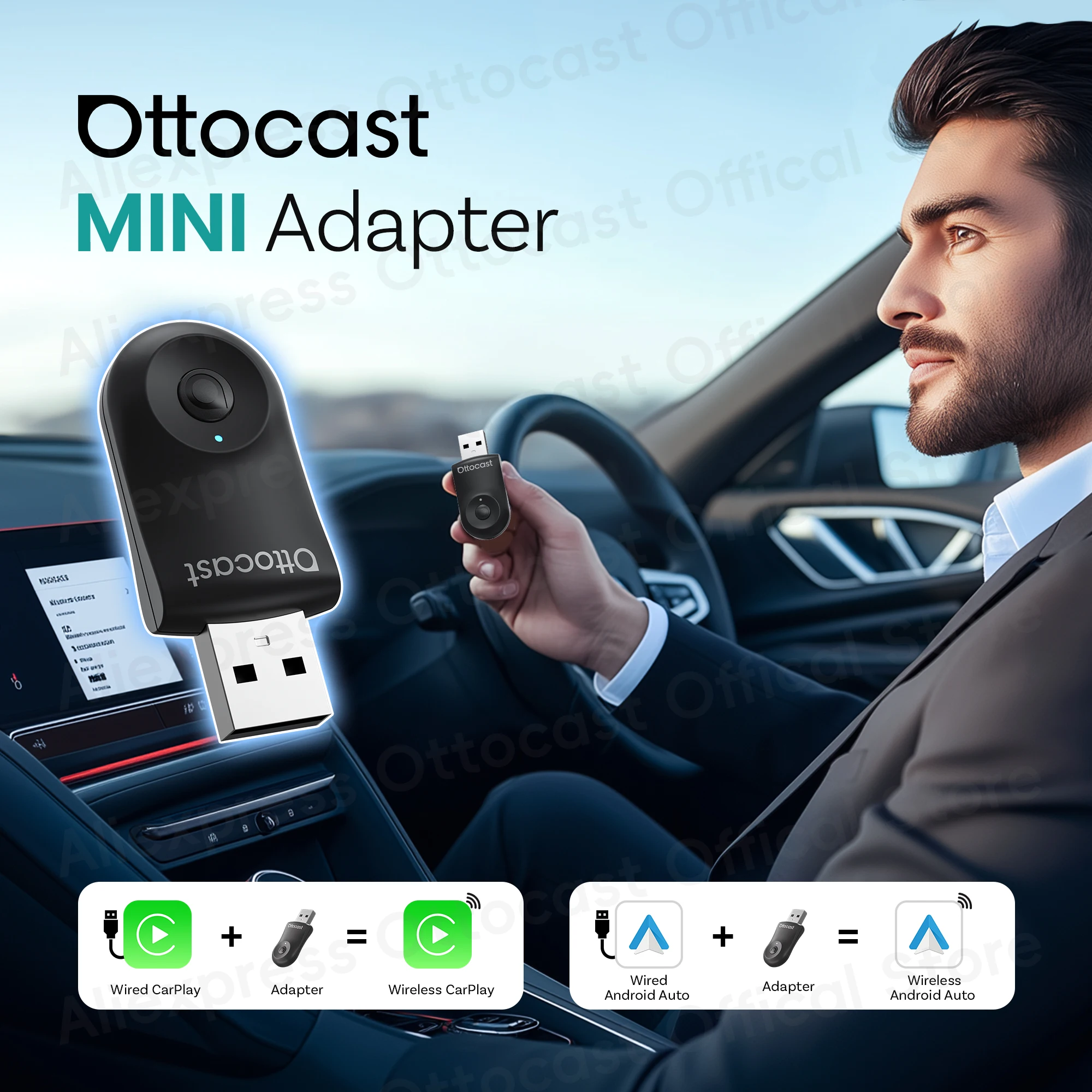 2026 New OTTOCAST MINI Wireles - Phone Accessories For Android incelemesi ve fiyatı