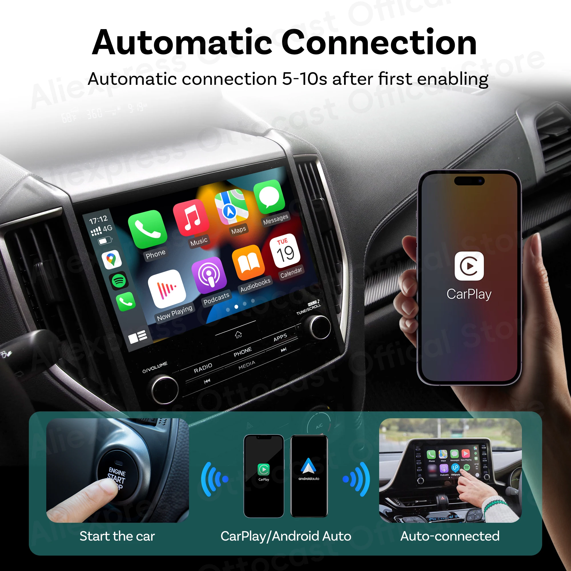 2026 New OTTOCAST MINI Wireles - Phone Accessories For Android incelemesi ve fiyatı