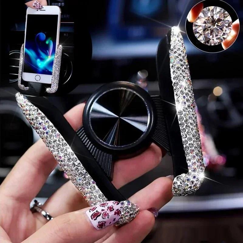 NEW Car Phone Holder Diamond C - Phone Accessories For Android incelemesi ve fiyatı