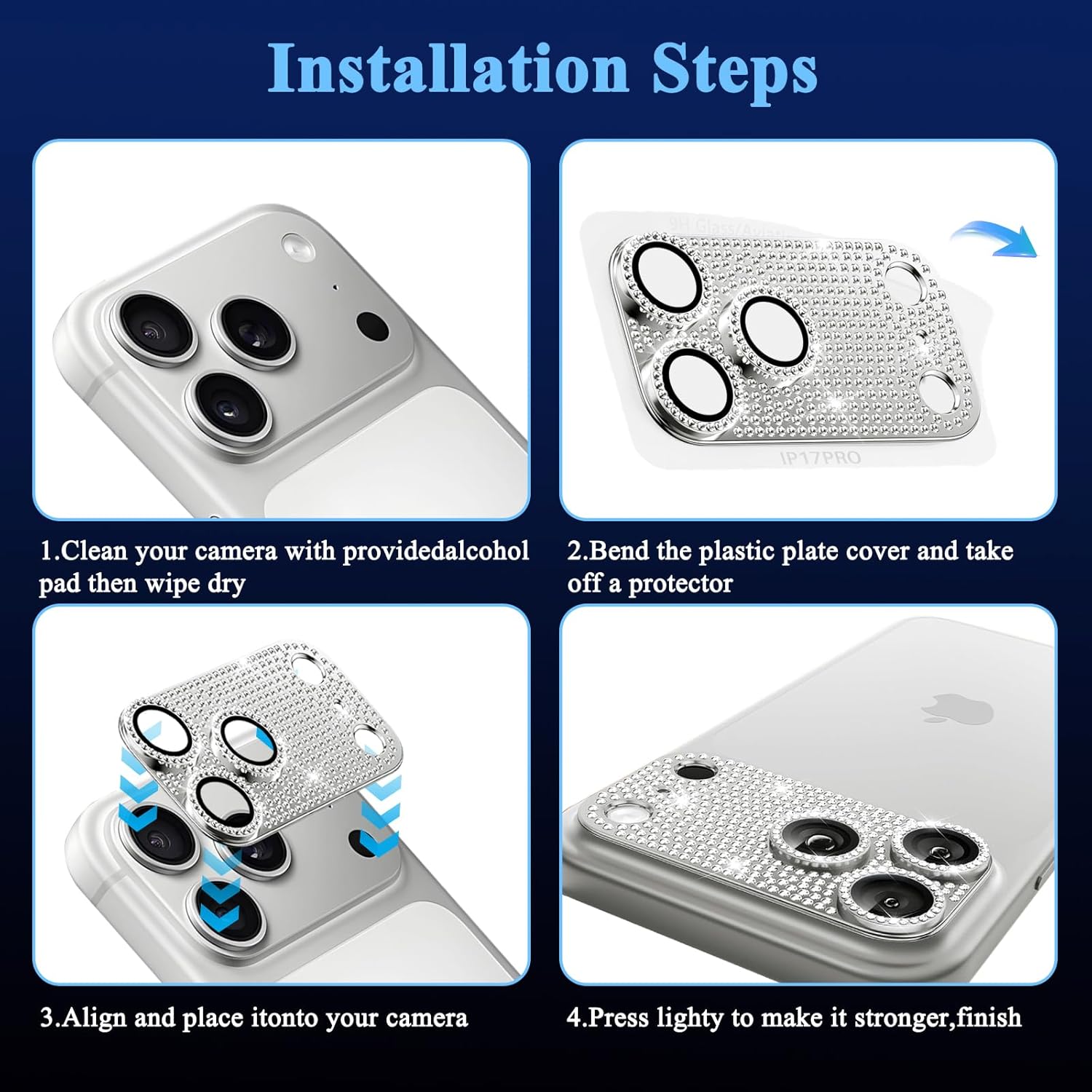 Glitter Diamond Camera Lens Pr - Phone Accessories Design incelemesi ve fiyatı