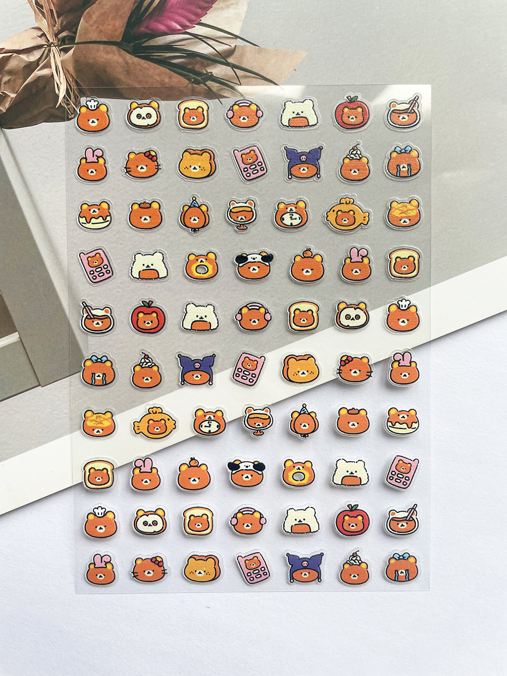 Kawaii Pvc Mini Friend Rilakku - Phone Accessories Poster incelemesi ve fiyatı