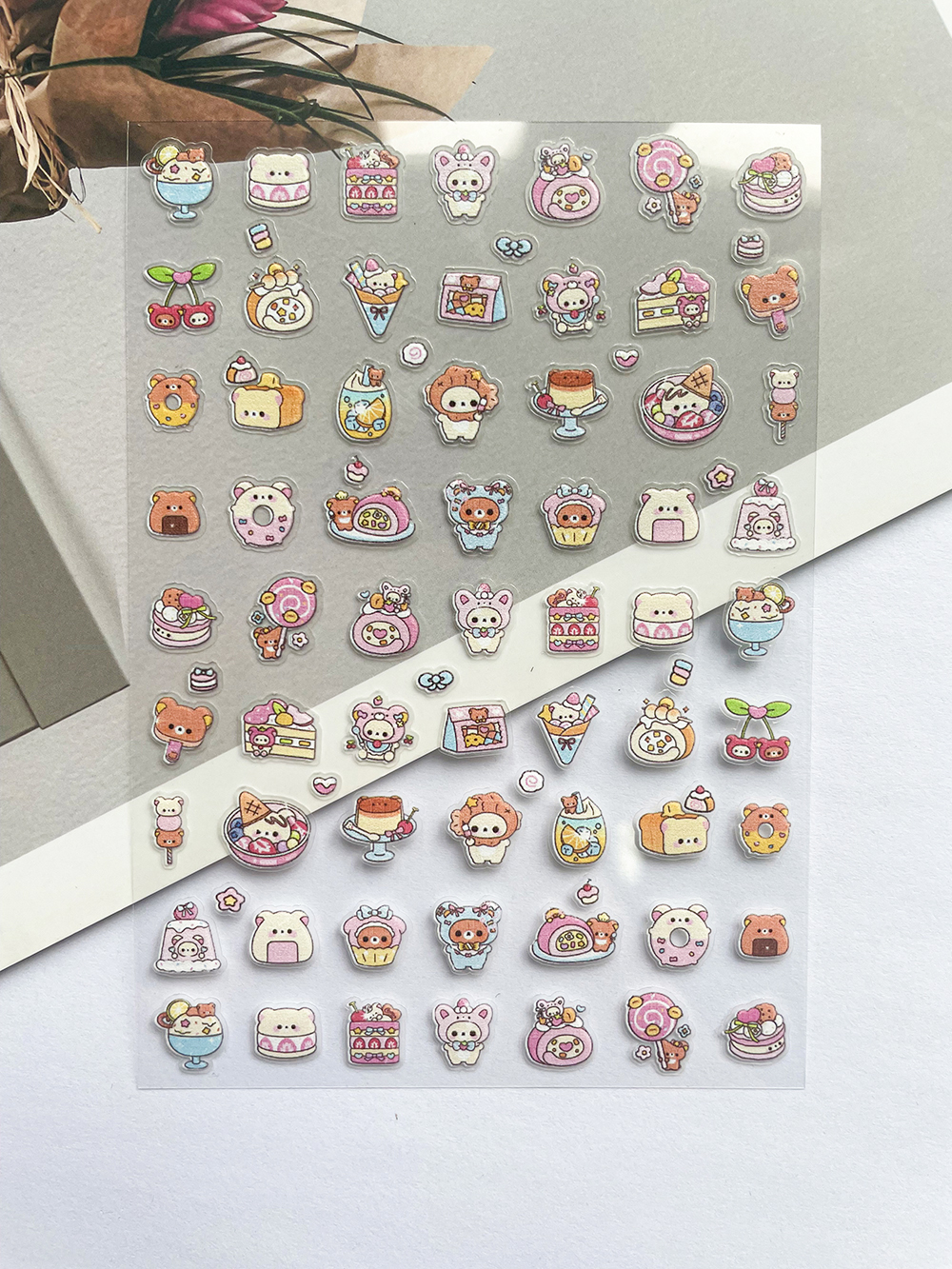 Kawaii Pvc Mini Friend Rilakku - Phone Accessories Poster incelemesi ve fiyatı