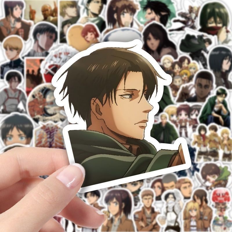 60Pcs Attack on Titan Anime St - Phone Accessories Items incelemesi ve fiyatı