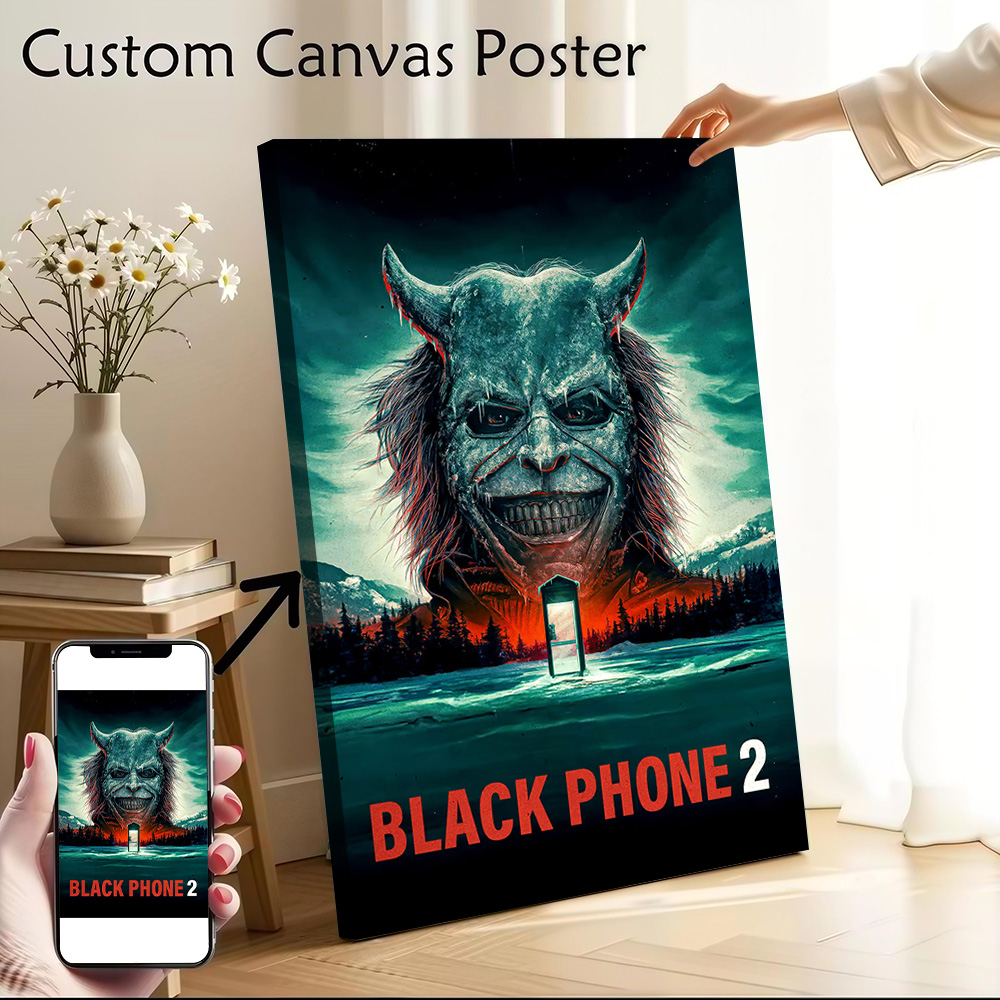 Black Phone 2 Movie Canvas Wal - Phone Accessories Poster incelemesi ve fiyatı