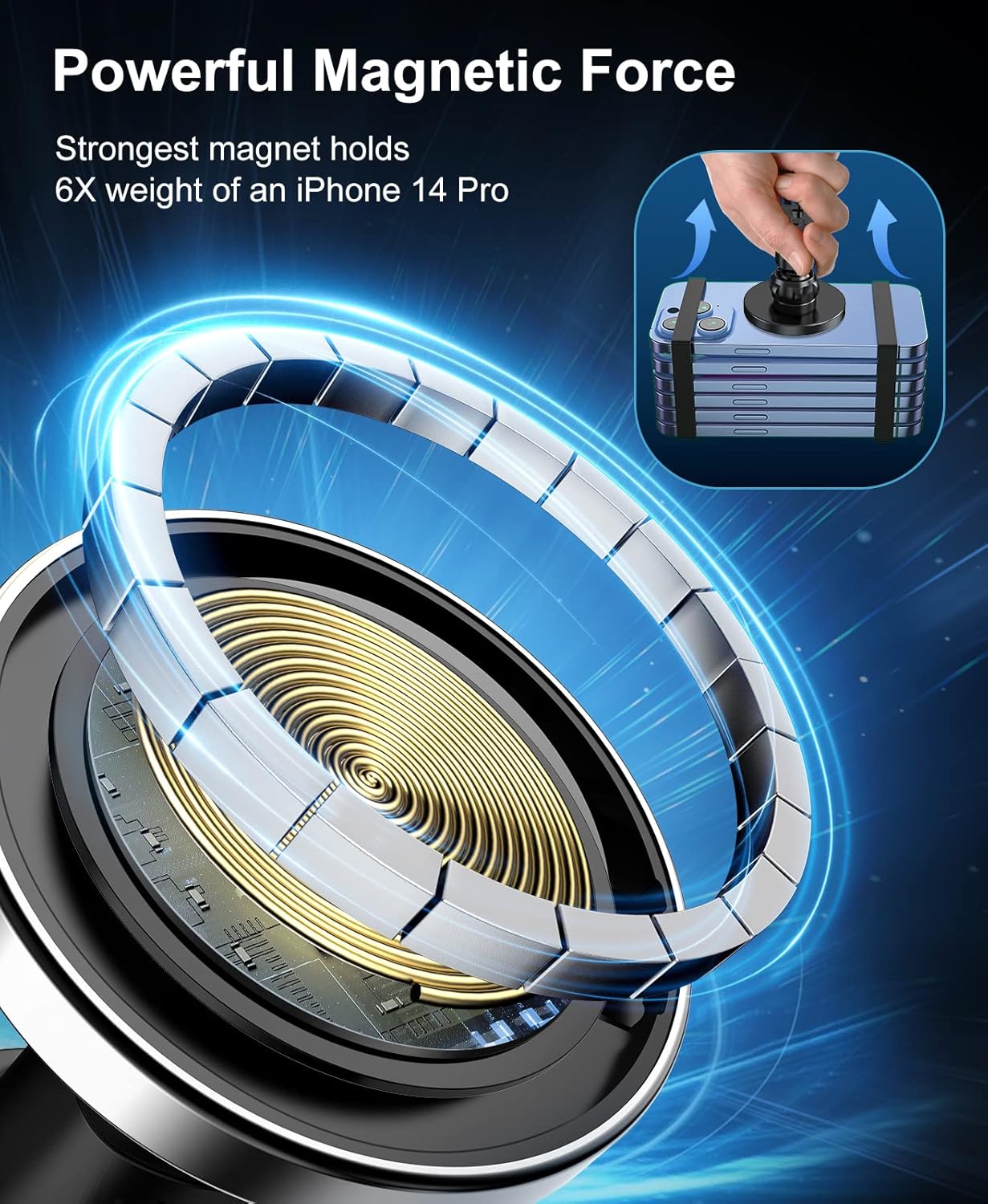 UYUXIO Magnetic Car Mount Phon - Phone Cooling Fan incelemesi ve fiyatı