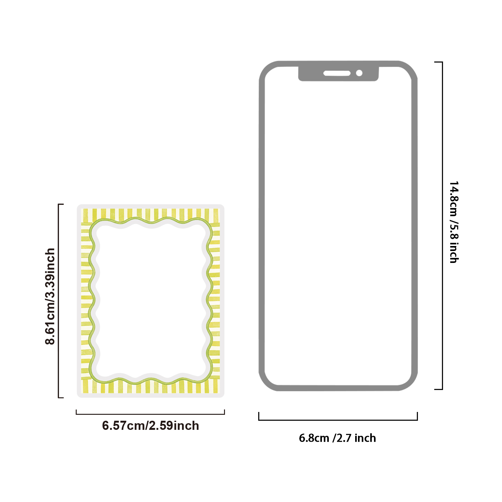 Etori Life Fresh Green Border  - Phone Accessories Poster incelemesi ve fiyatı