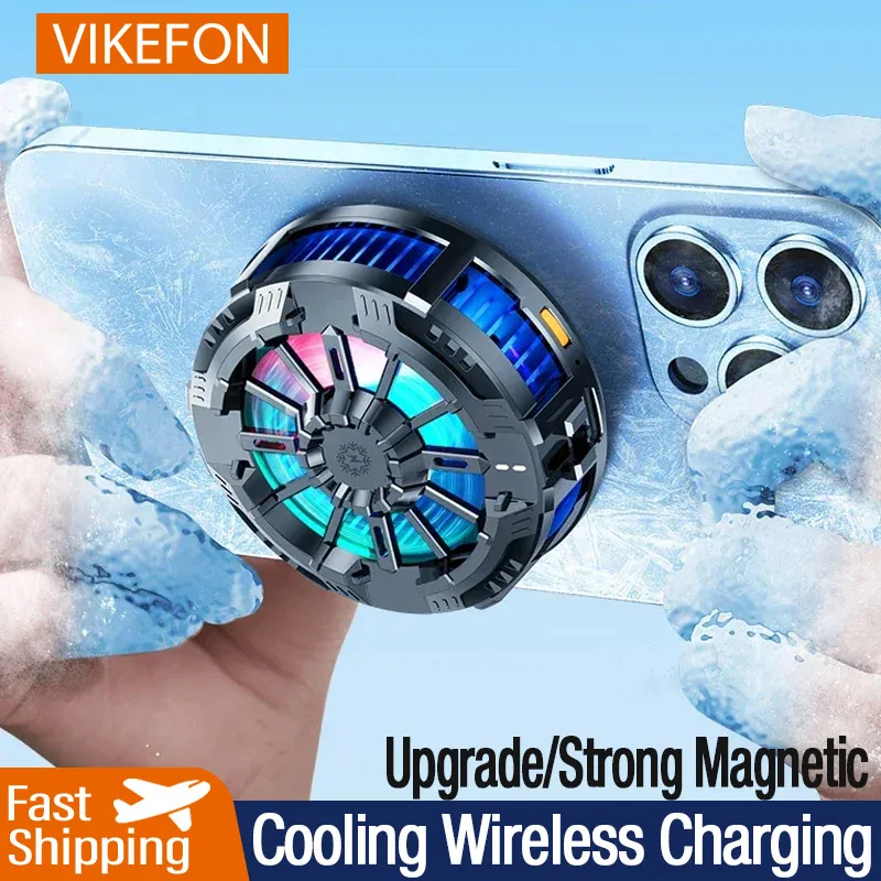 Cooling Magnetic Wireless Char - Phone Cooling Fan incelemesi ve fiyatı