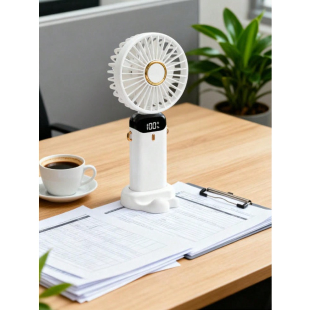 1pc Handheld Electric Fan With - Phone Cooling Fan incelemesi ve fiyatı