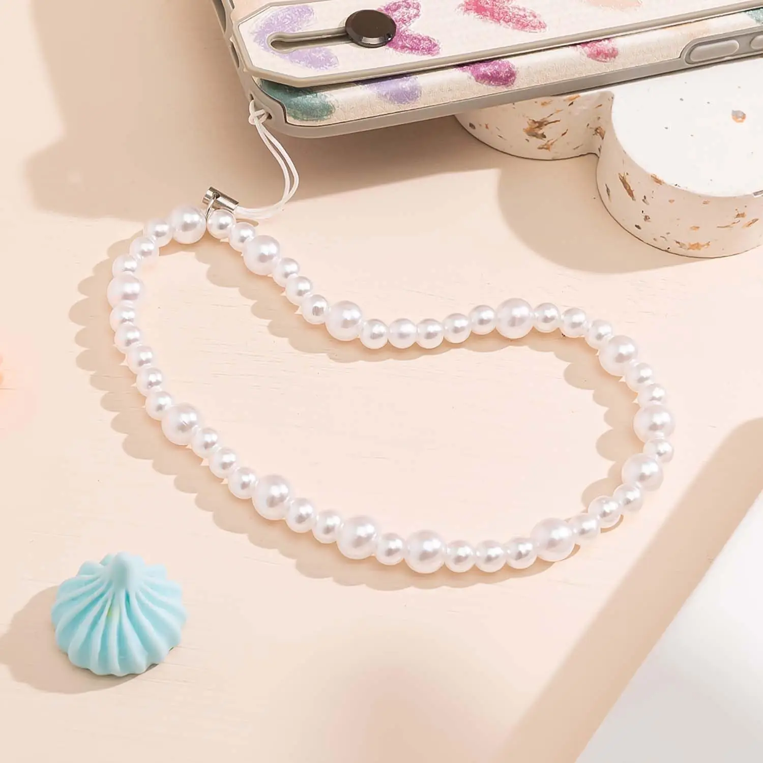 Elegant Beaded Phone Charm Lan - Phone Accessories Usa incelemesi ve fiyatı