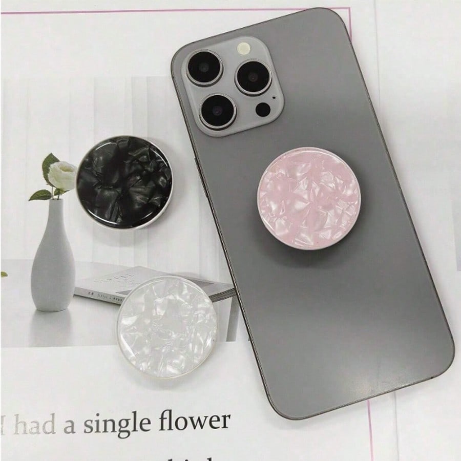 1pc Shell Shaped Phone Holder  - Phone Accessories For Android incelemesi ve fiyatı