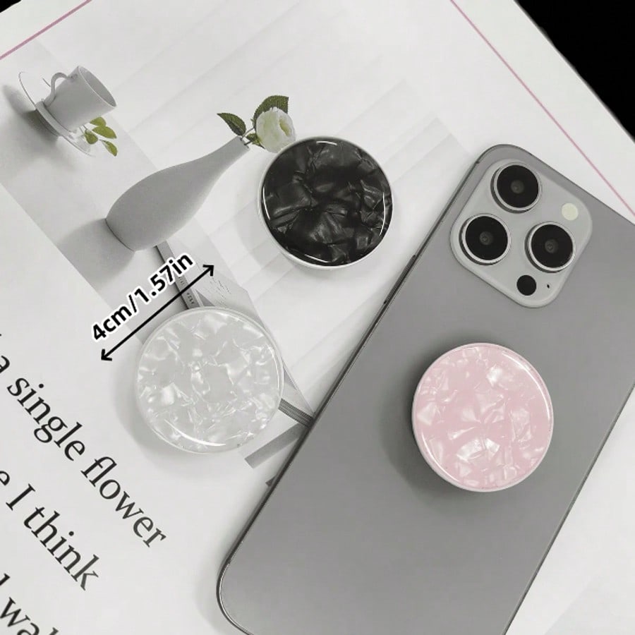 1pc Shell Shaped Phone Holder  - Phone Accessories For Android incelemesi ve fiyatı