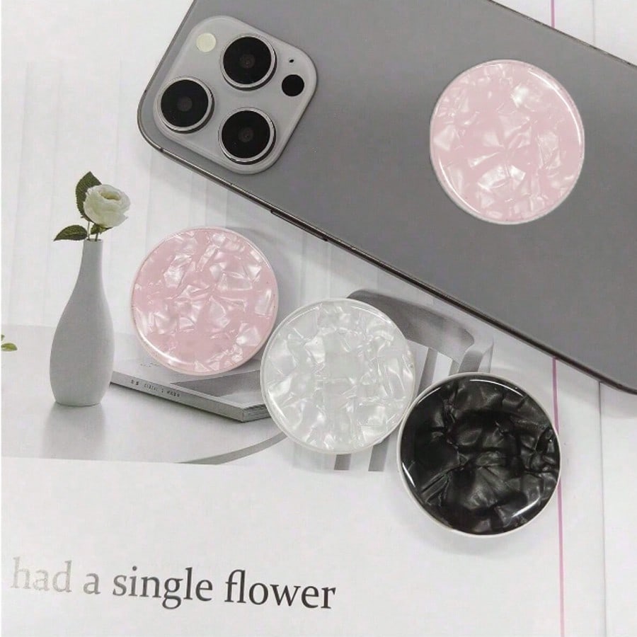 1pc Shell Shaped Phone Holder  - Phone Accessories For Android incelemesi ve fiyatı