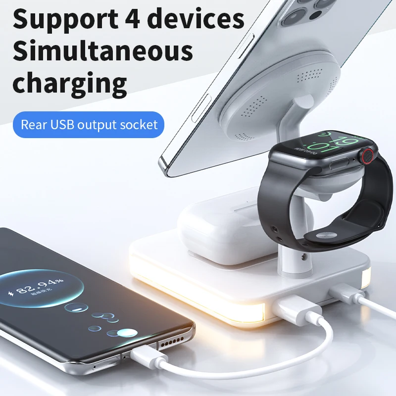 3 in 1 Wireless Chargers Stand - Phone Cooling Fan incelemesi ve fiyatı