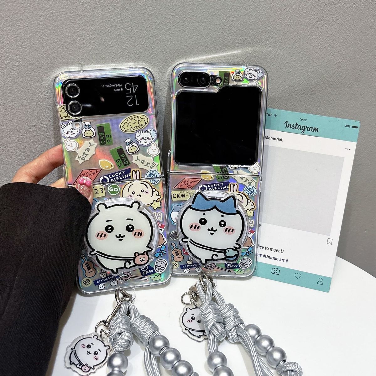 Anime Chiikawa Hachiware Carto - Z Phone Accessories incelemesi ve fiyatı