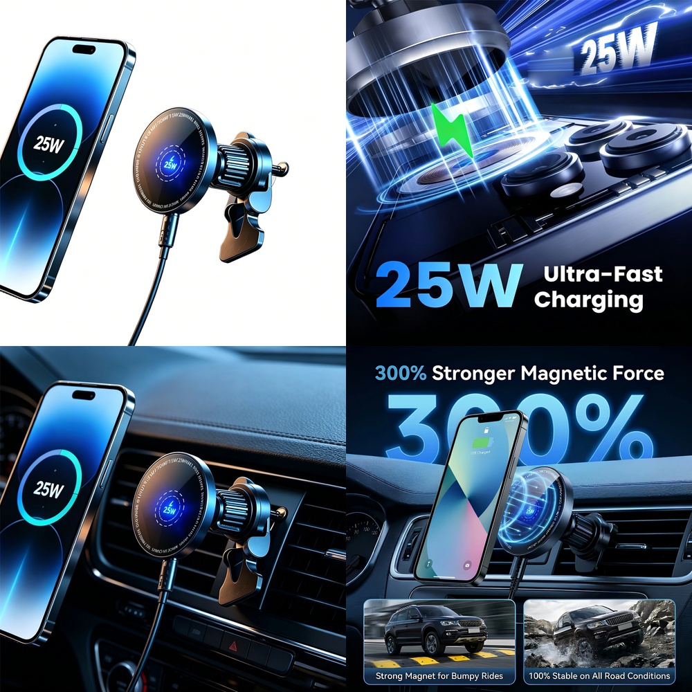 25W Super Fast Magnetic Wirele - Phone Cooling Fan incelemesi ve fiyatı