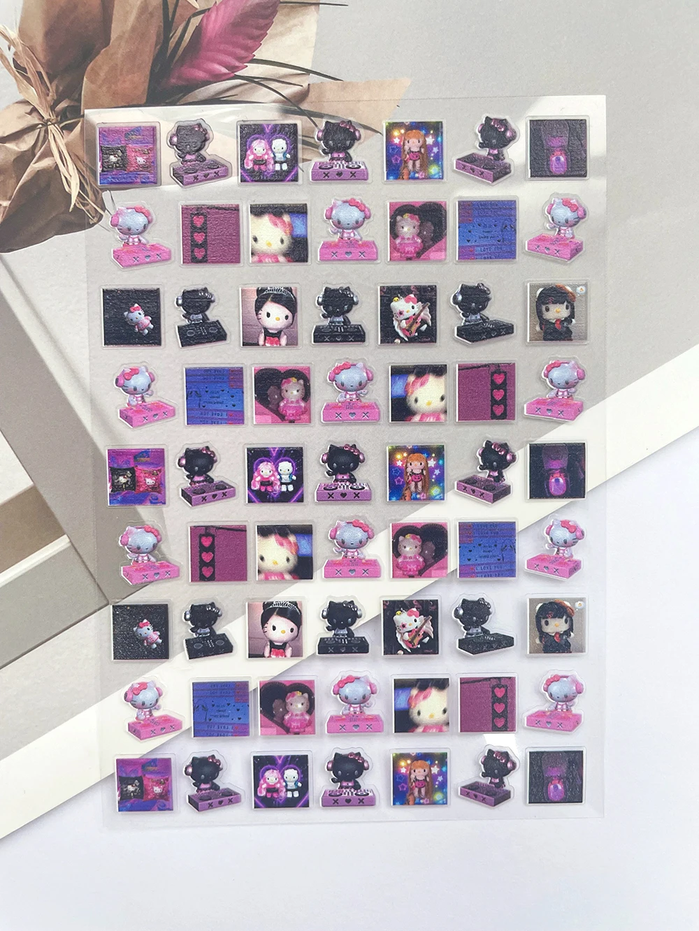 Mini Pvc Cute Pink Pixel Art S - Phone Accessories Poster incelemesi ve fiyatı