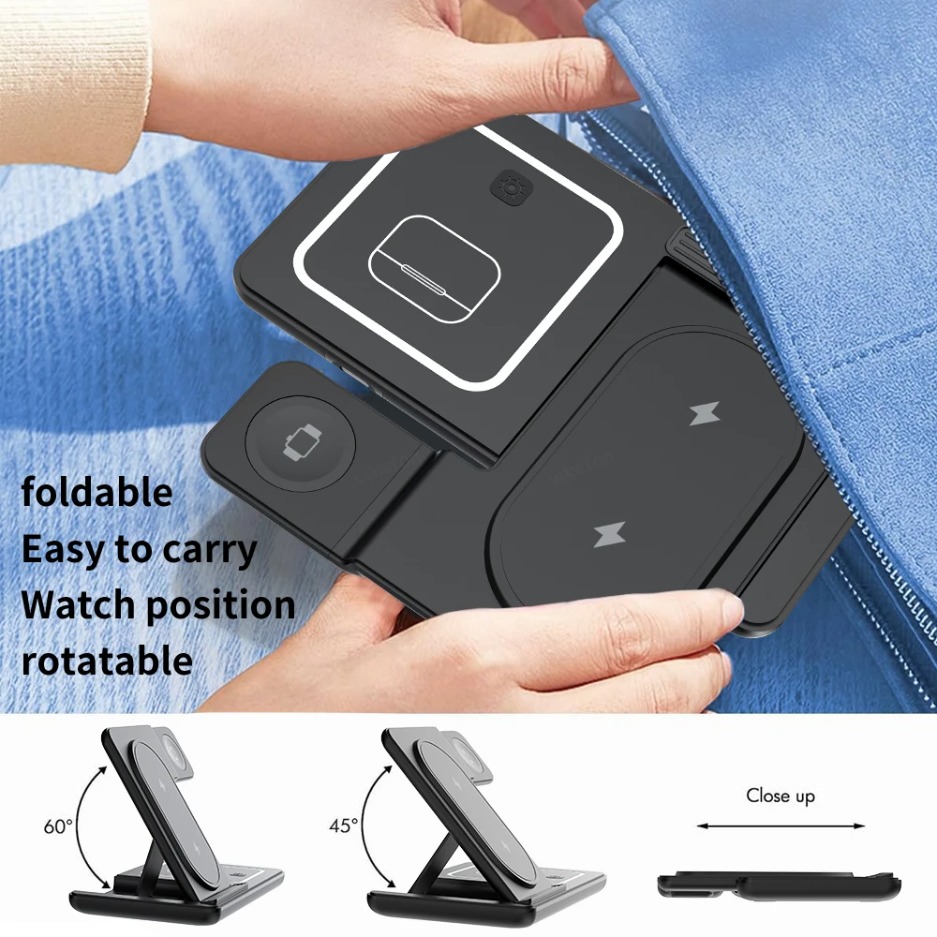 3 In 1 Foldable Wireless Charg - Phone Cooling Fan incelemesi ve fiyatı