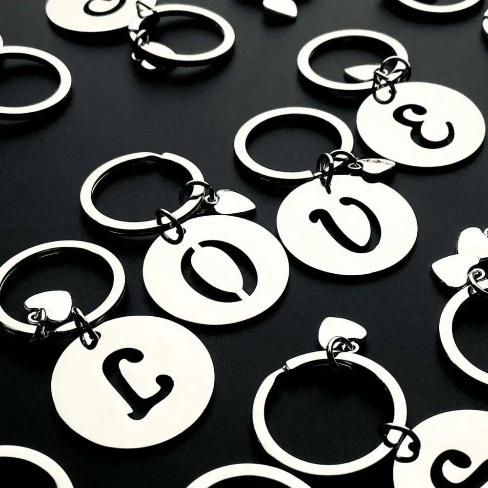 1PC Alphabet Letters Heart Lov - Z Phone Accessories incelemesi ve fiyatı