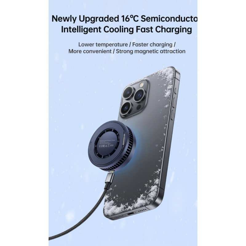 Qi2.2 25W Magnetic Wireless Ch - Phone Cooling Fan incelemesi ve fiyatı