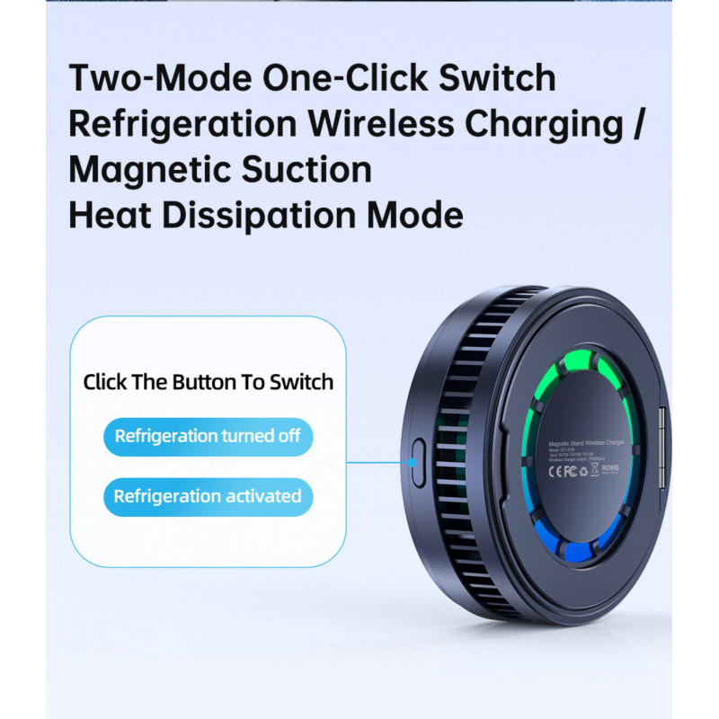 Qi2.2 25W Magnetic Wireless Ch - Phone Cooling Fan incelemesi ve fiyatı